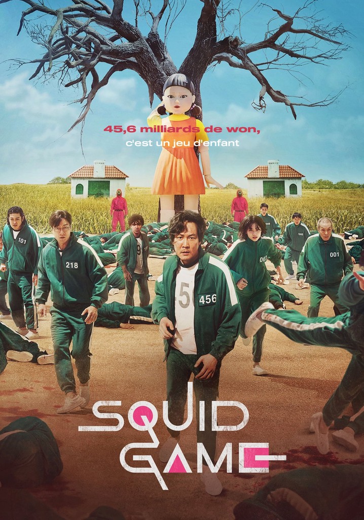 Où regarder la série Squid Game en streaming